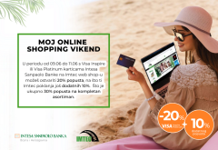 Online shopping vikend uz 20% + 10% dodatnog popusta